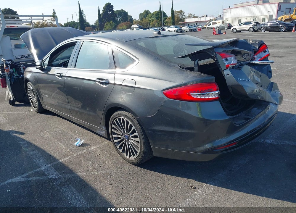 2018 FORD FUSION HYBRID TITANIUM VIN: 3FA6P0RU1JR115239
