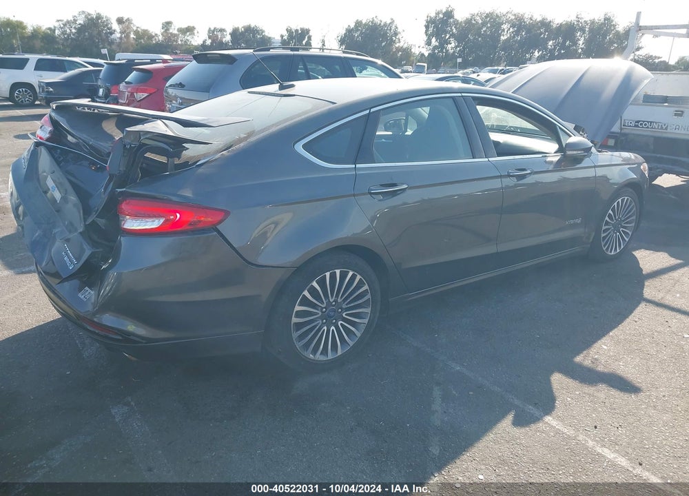2018 FORD FUSION HYBRID TITANIUM VIN: 3FA6P0RU1JR115239