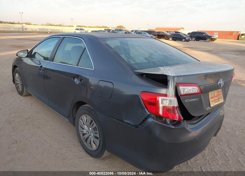 2013 TOYOTA CAMRY LE VIN: 4T4BF1FK3DR324386