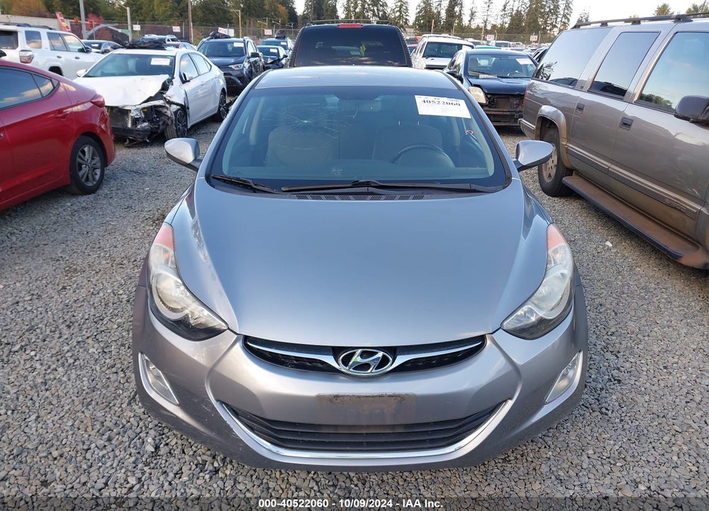 2013 HYUNDAI ELANTRA GLS VIN: KMHDH4AE7DU631544