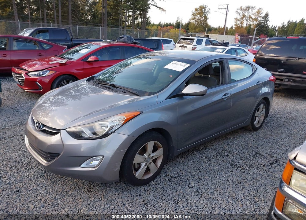 2013 HYUNDAI ELANTRA GLS VIN: KMHDH4AE7DU631544