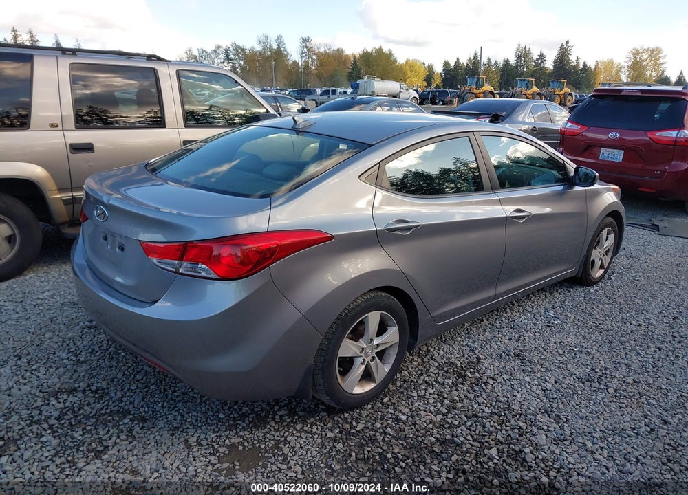 2013 HYUNDAI ELANTRA GLS VIN: KMHDH4AE7DU631544