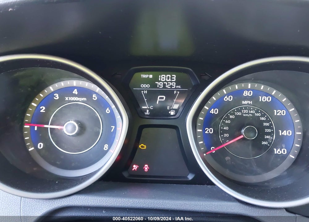 2013 HYUNDAI ELANTRA GLS VIN: KMHDH4AE7DU631544