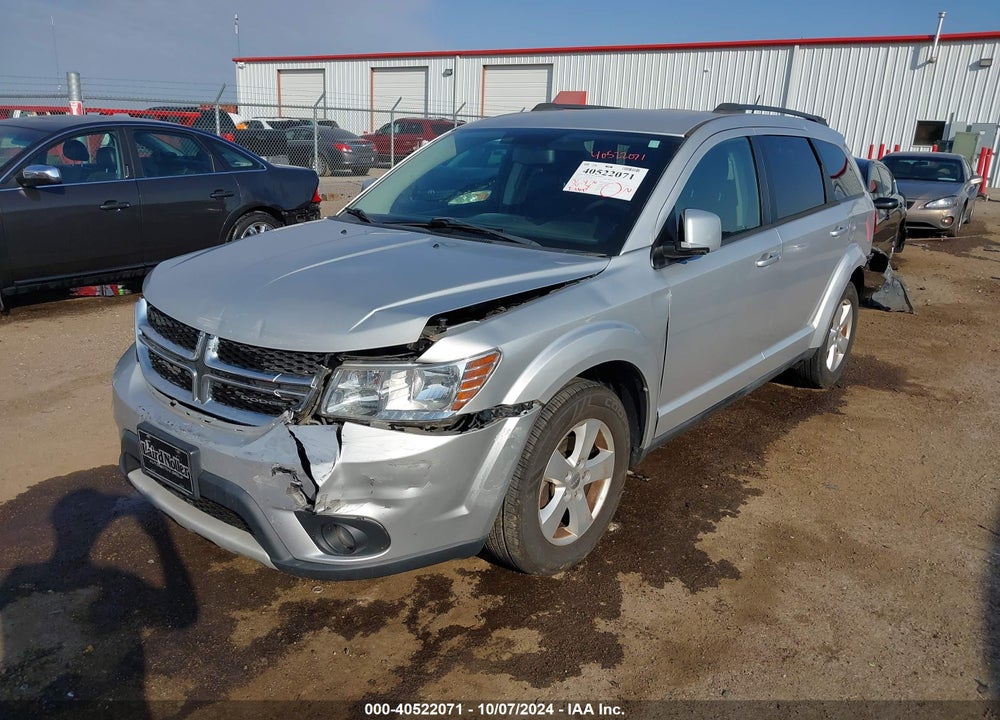 2012 DODGE JOURNEY SXT VIN: 3C4PDCBGXCT174955