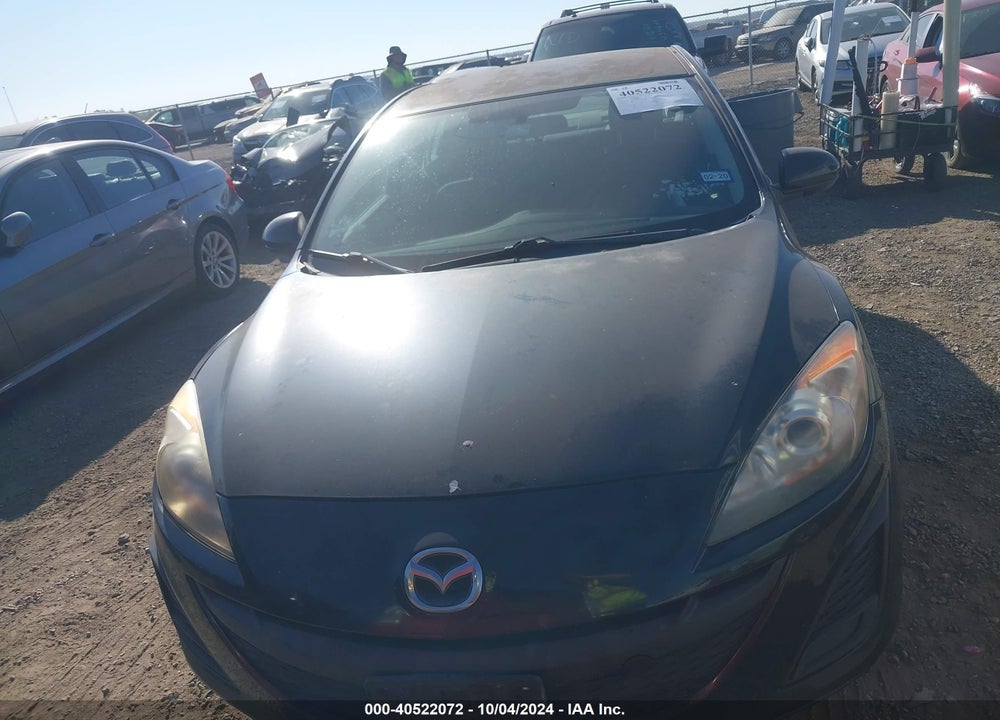 2011 MAZDA 3 I TOURING VIN: JM1BL1VF7B1424954