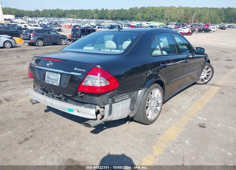 2008 MERCEDES-BENZ E 350 4MATIC VIN: WDBUF87X88B270433