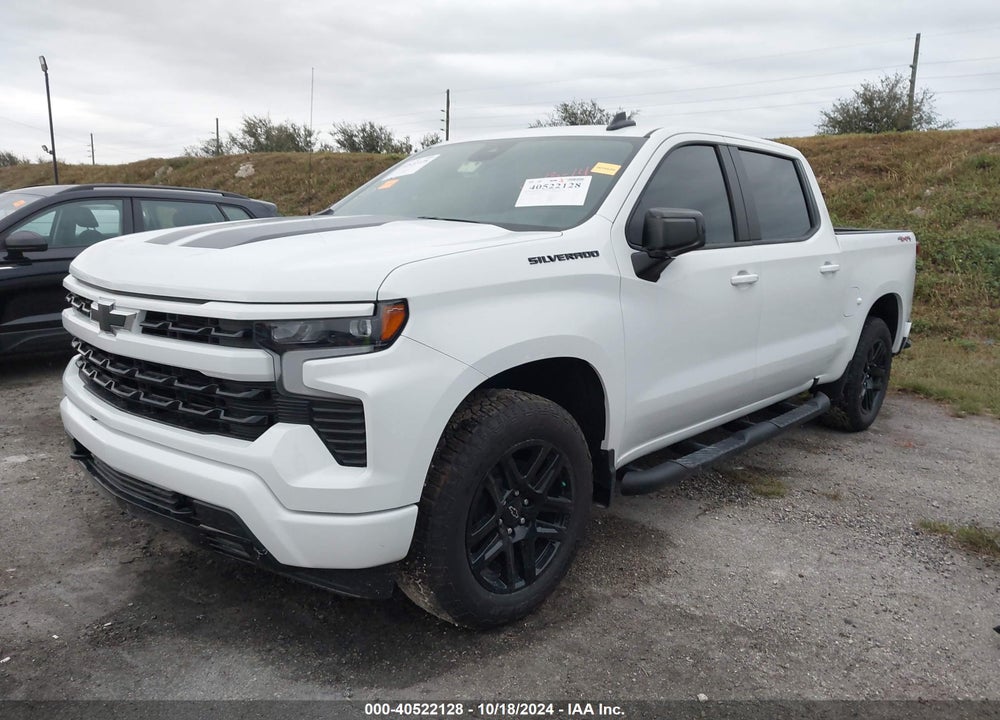 2024 CHEVROLET SILVERADO 1500 4WD SHORT BED RST VIN: 1GCUDEED0RZ275164