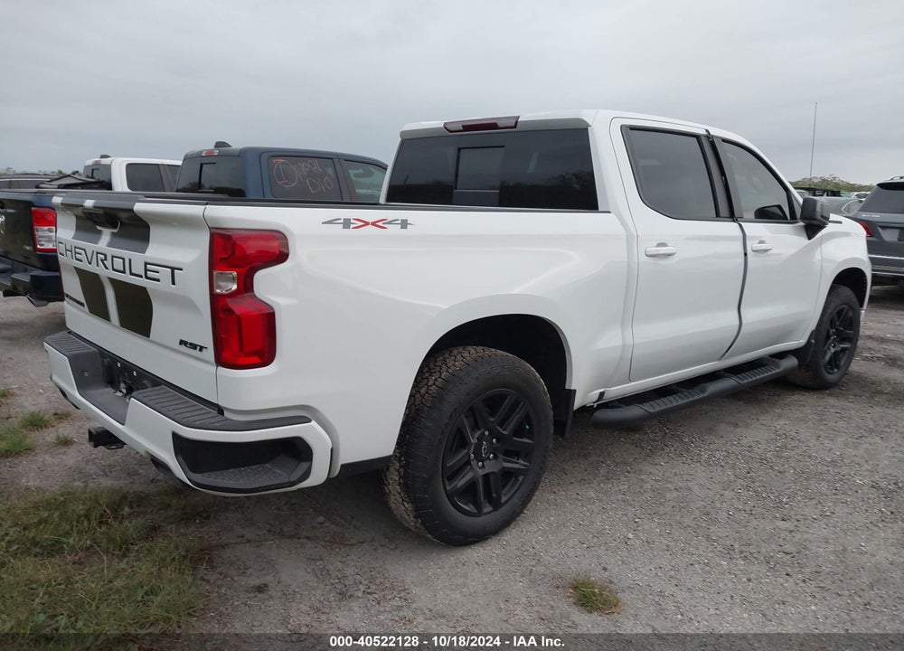 2024 CHEVROLET SILVERADO 1500 4WD SHORT BED RST VIN: 1GCUDEED0RZ275164
