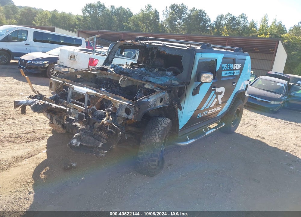 2003 HUMMER H2 VIN: 5GRGN23U03H144078