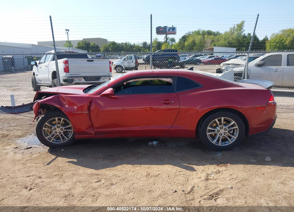 2014 CHEVROLET CAMARO 1LT VIN: 2G1FB1E34E9286468