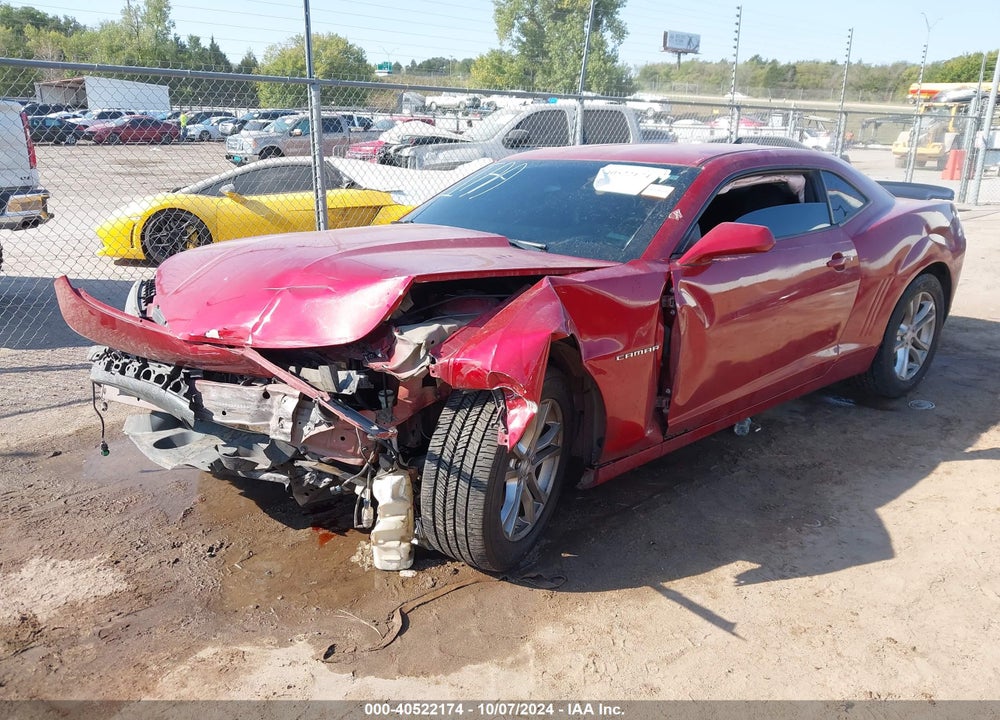2014 CHEVROLET CAMARO 1LT VIN: 2G1FB1E34E9286468