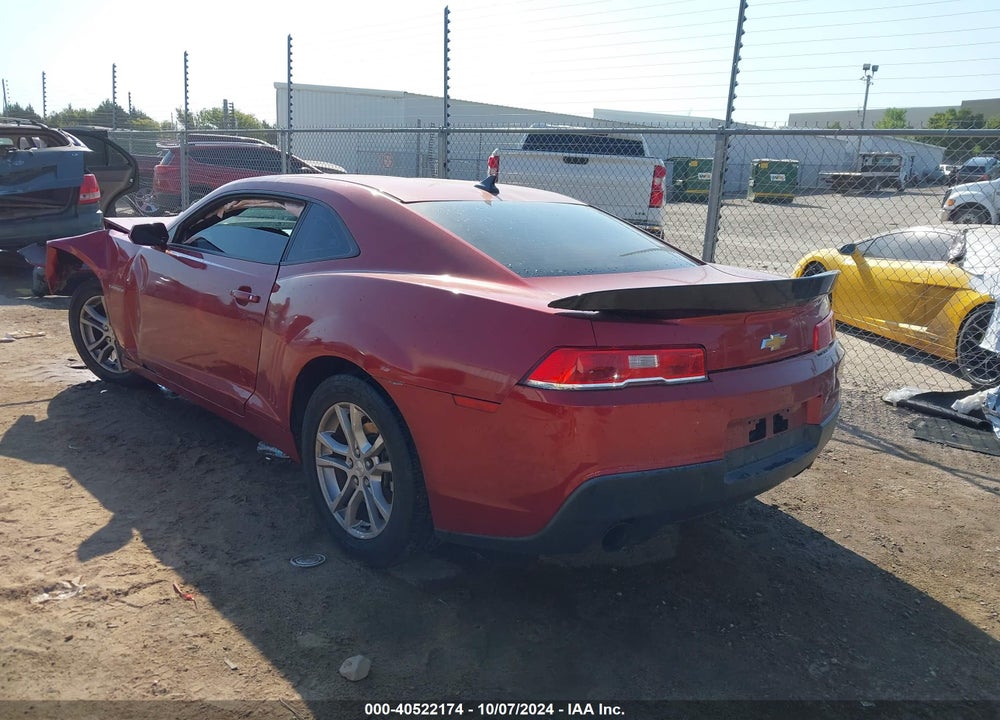 2014 CHEVROLET CAMARO 1LT VIN: 2G1FB1E34E9286468