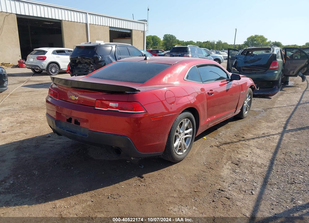 2014 CHEVROLET CAMARO 1LT VIN: 2G1FB1E34E9286468