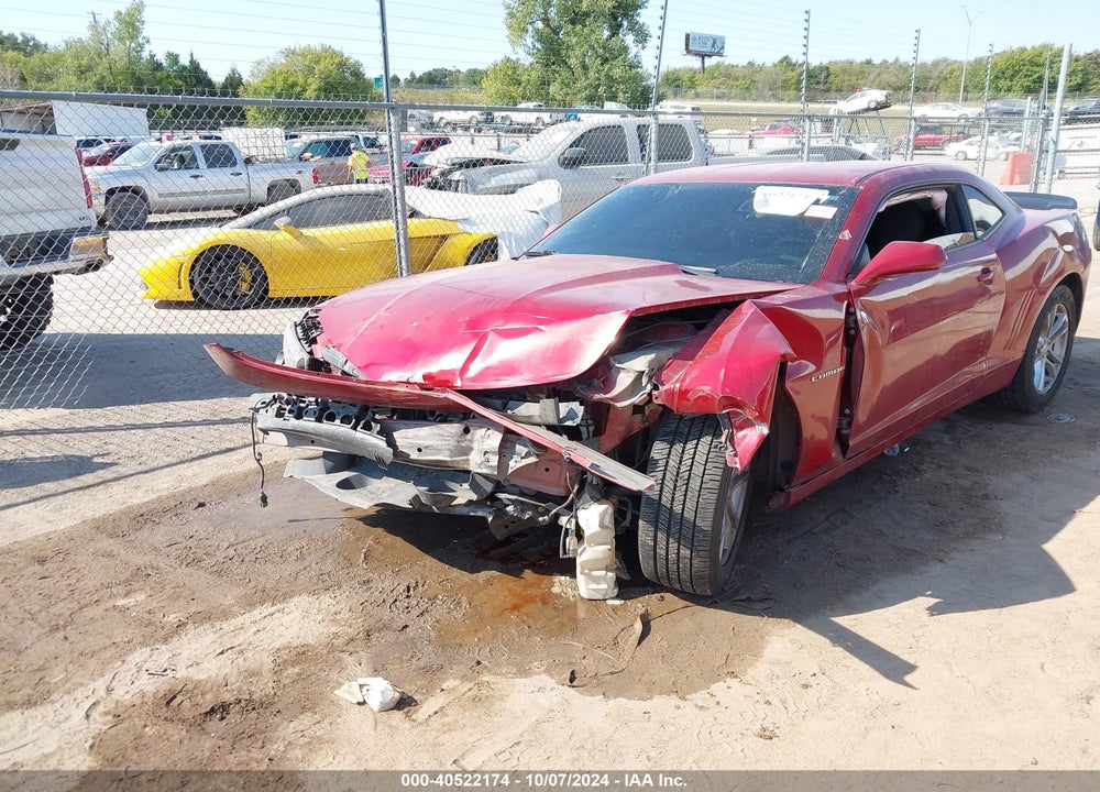 2014 CHEVROLET CAMARO 1LT VIN: 2G1FB1E34E9286468