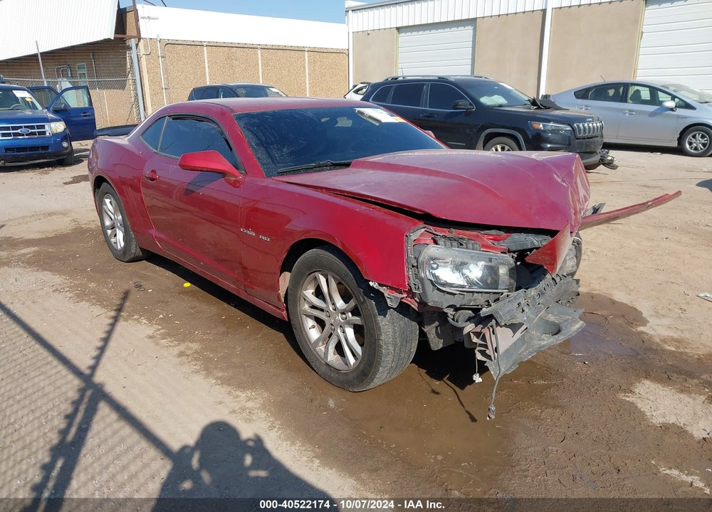 2014 CHEVROLET CAMARO 1LT VIN: 2G1FB1E34E9286468