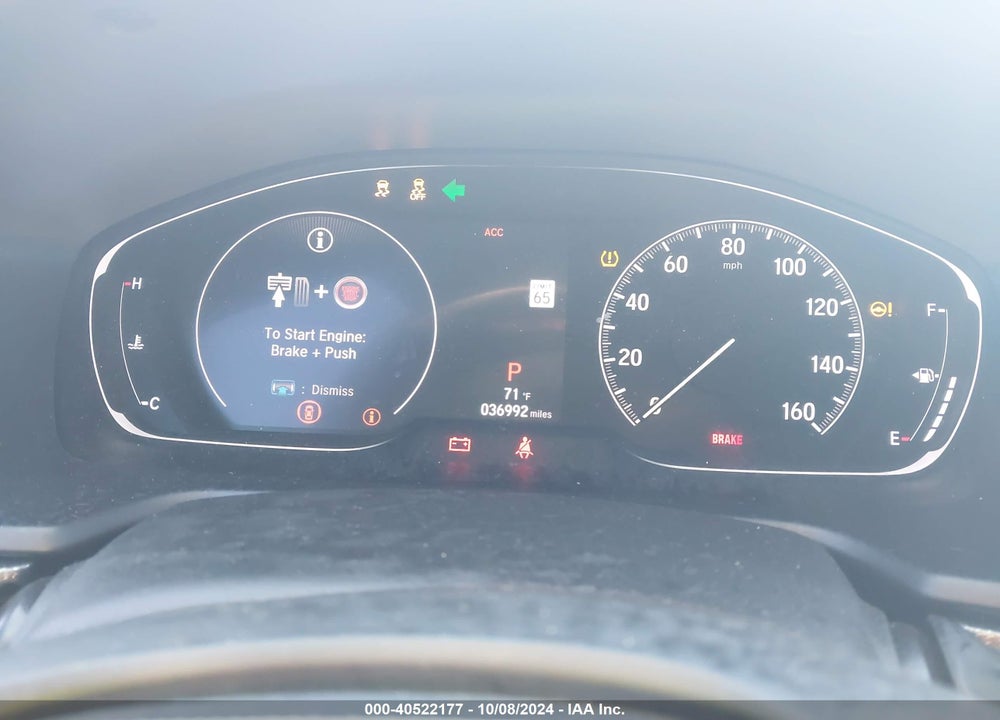 2019 HONDA ACCORD SPORT 2.0T VIN: 1HGCV2F31KA029372