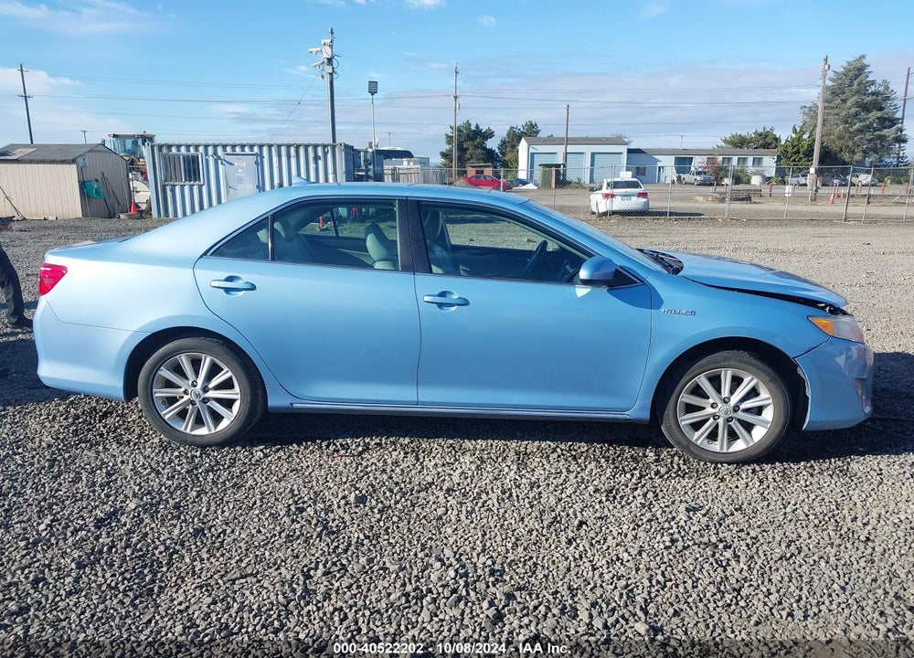 2014 TOYOTA CAMRY HYBRID VIN: 4T1BD1FK7EU098824
