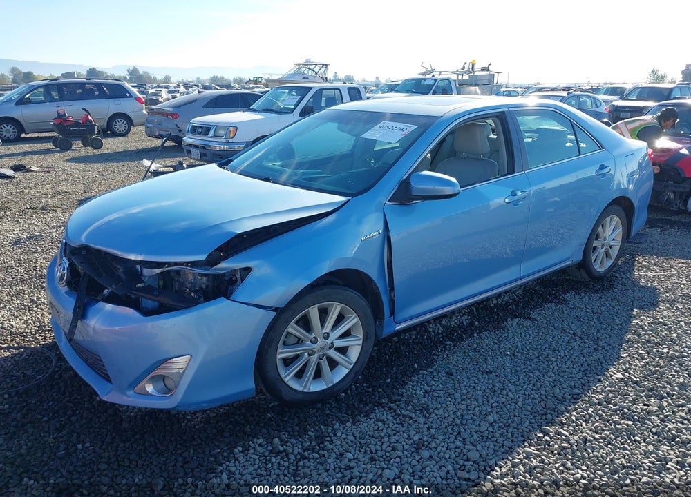 2014 TOYOTA CAMRY HYBRID VIN: 4T1BD1FK7EU098824