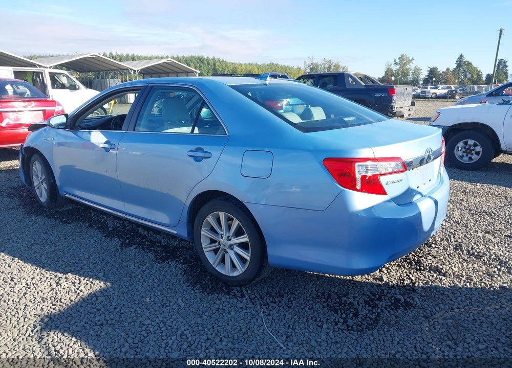 2014 TOYOTA CAMRY HYBRID VIN: 4T1BD1FK7EU098824
