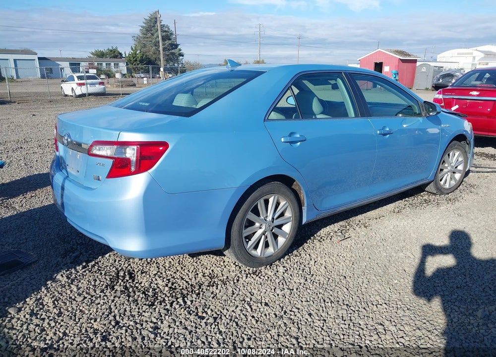 2014 TOYOTA CAMRY HYBRID VIN: 4T1BD1FK7EU098824
