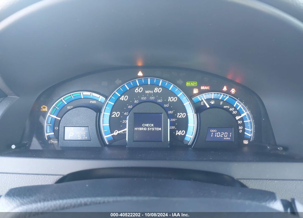 2014 TOYOTA CAMRY HYBRID VIN: 4T1BD1FK7EU098824