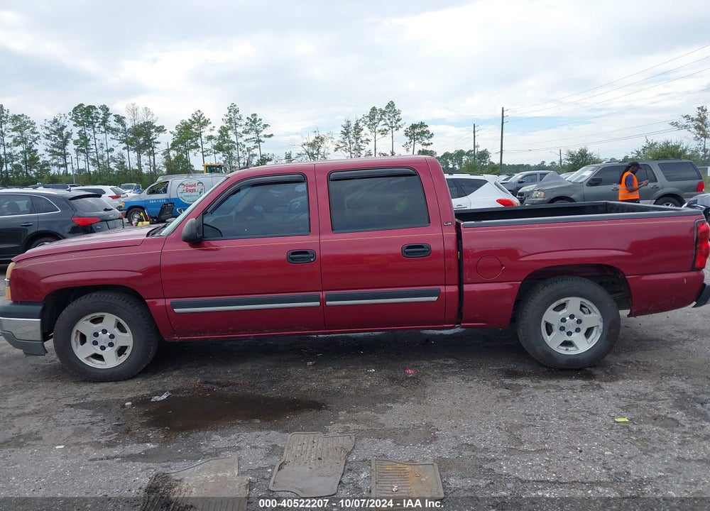 2005 CHEVROLET SILVERADO 1500 LS VIN: 2GCEC13T751357132