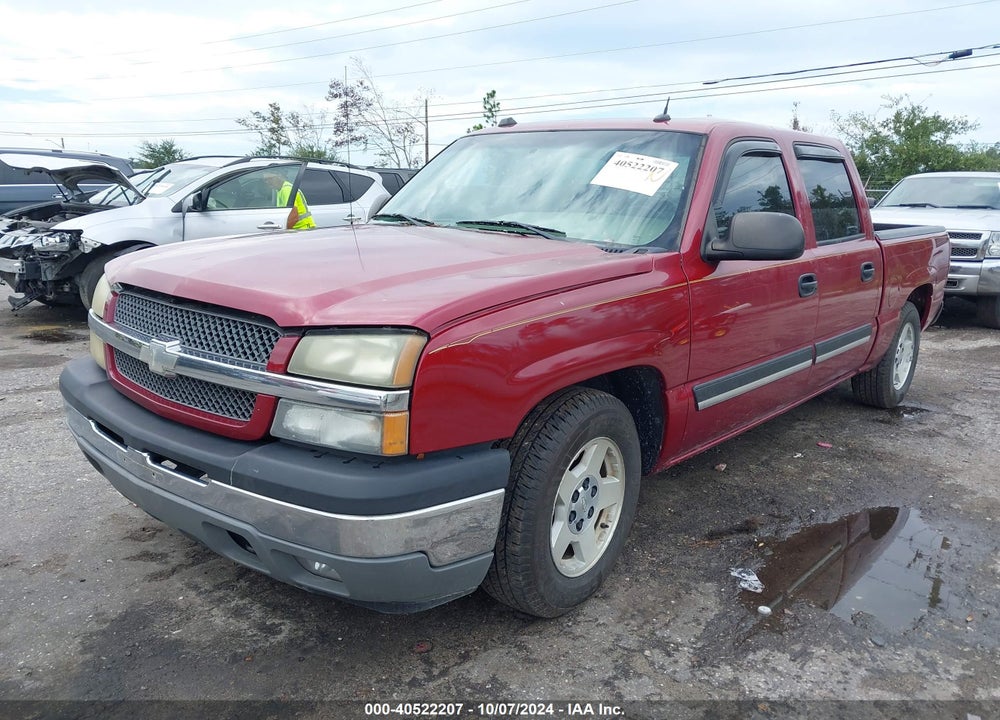 2005 CHEVROLET SILVERADO 1500 LS VIN: 2GCEC13T751357132