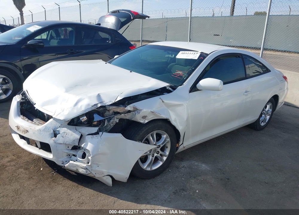 2007 TOYOTA CAMRY SOLARA SE VIN: 4T1CE30P27U758773