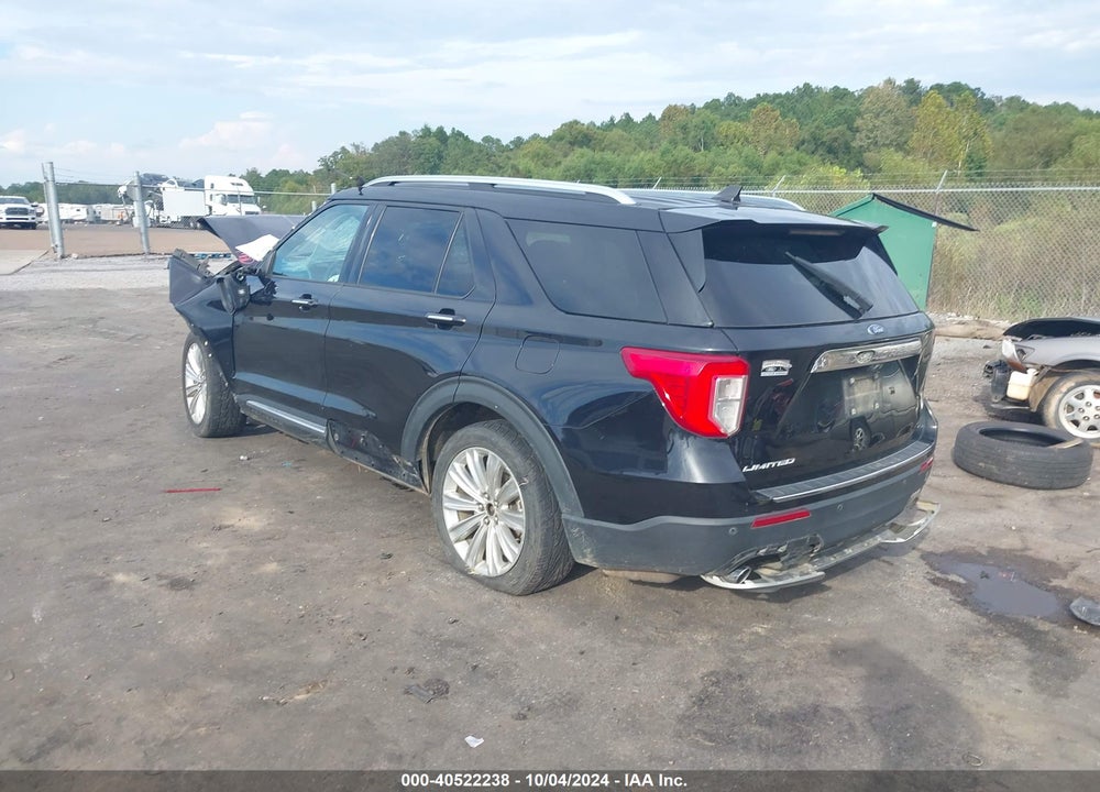 2021 FORD EXPLORER LIMITED VIN: 1FMSK7FHXMGB93095