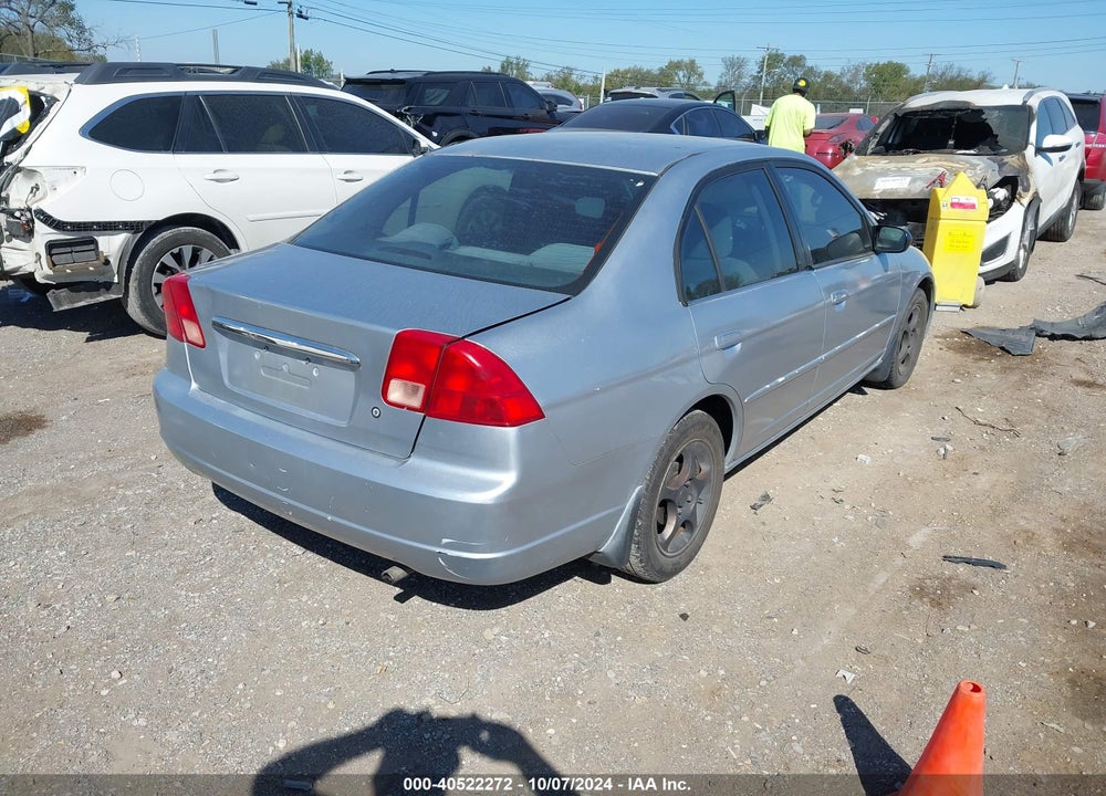2002 HONDA CIVIC LX VIN: 2HGES16552H532658