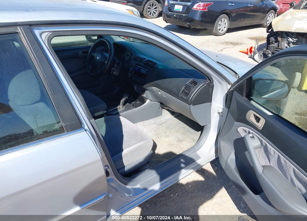 2002 HONDA CIVIC LX VIN: 2HGES16552H532658