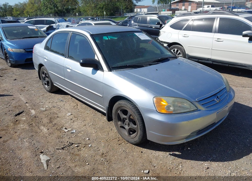 2002 HONDA CIVIC LX VIN: 2HGES16552H532658