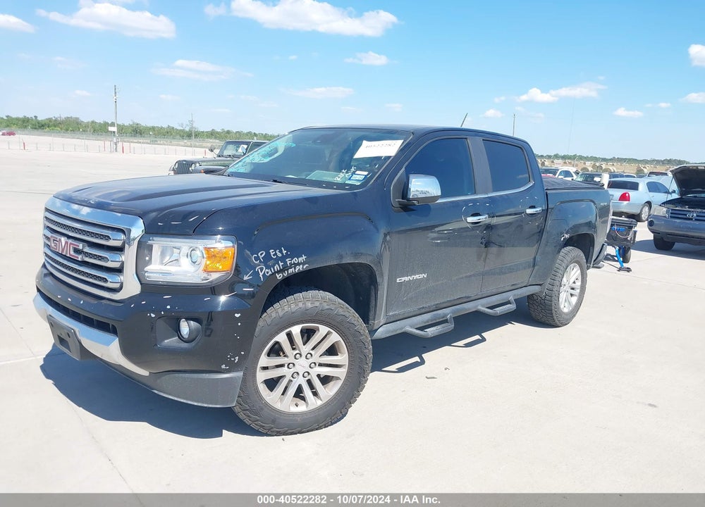 2017 GMC CANYON SLT VIN: 1GTG6DEN6H1290436
