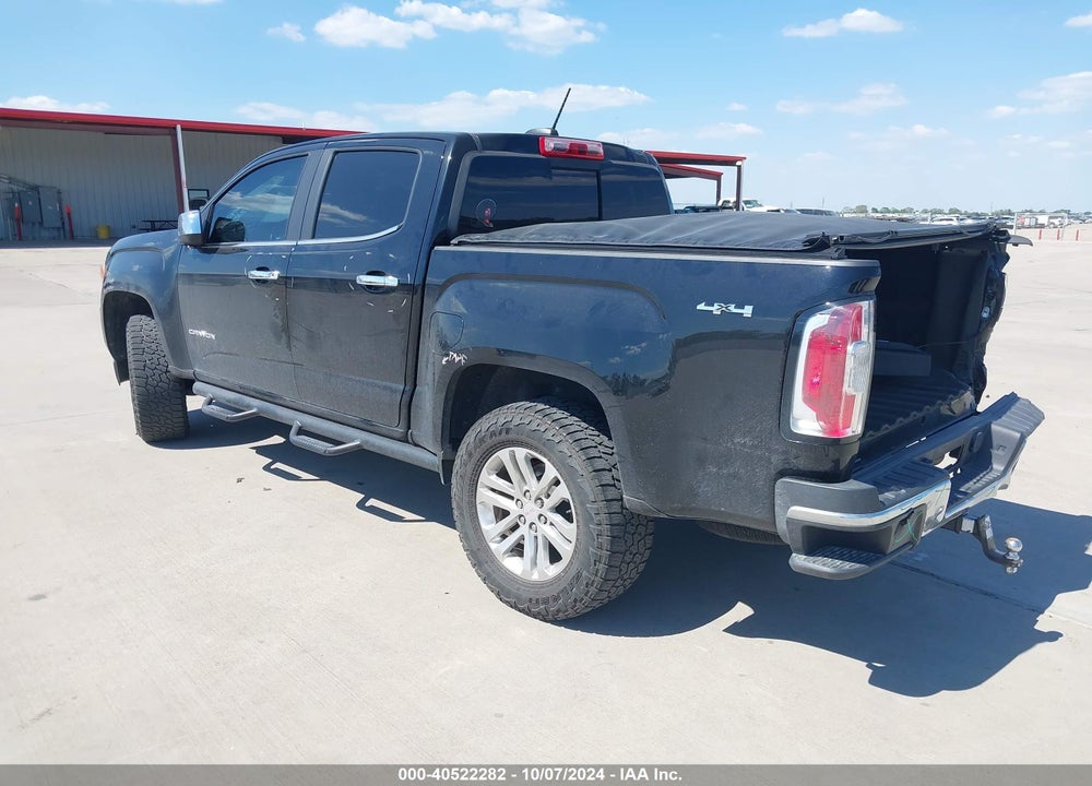 2017 GMC CANYON SLT VIN: 1GTG6DEN6H1290436