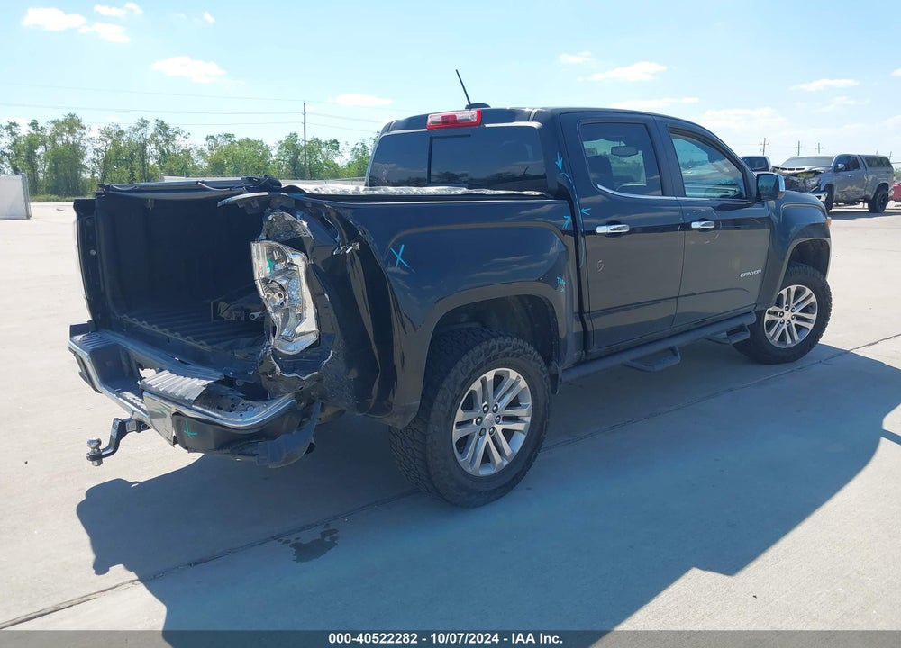 2017 GMC CANYON SLT VIN: 1GTG6DEN6H1290436