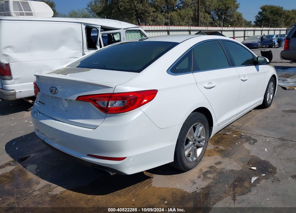 2016 HYUNDAI SONATA SE VIN: 5NPE24AF1GH309712