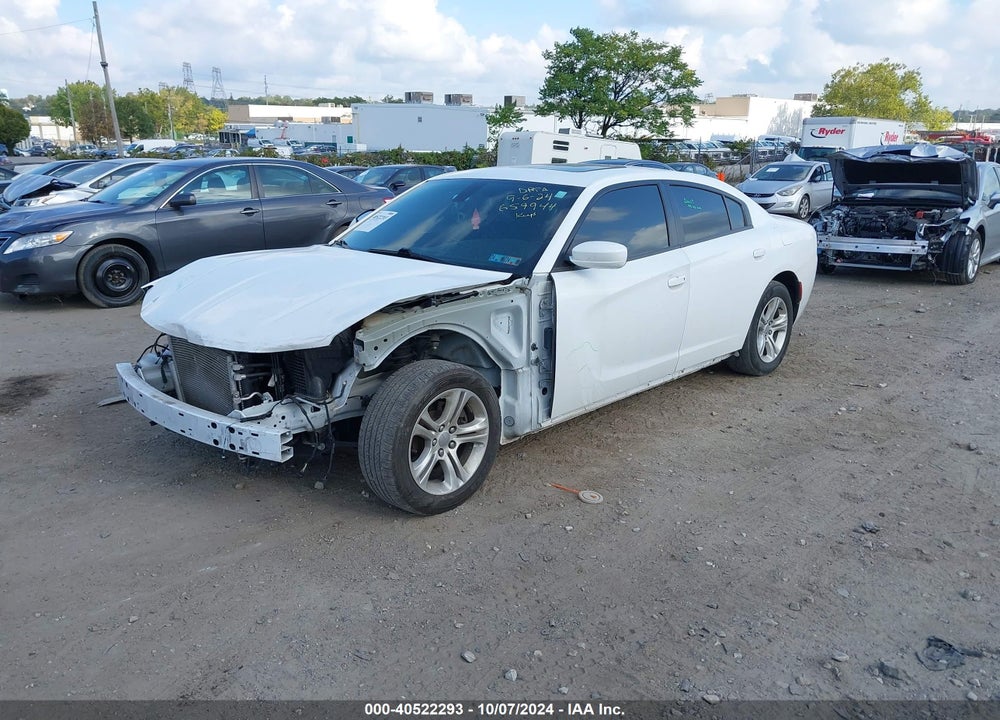 2019 DODGE CHARGER SXT RWD VIN: 2C3CDXBG7KH659944