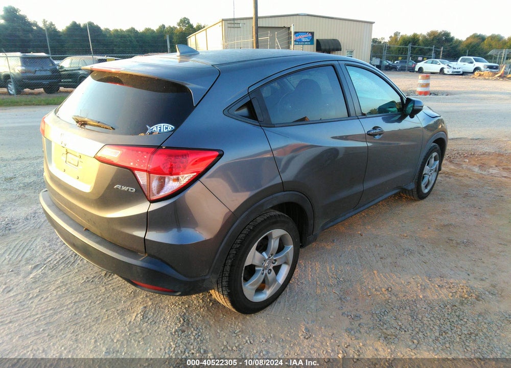 2016 HONDA HR-V EX VIN: 3CZRU6H52GM722747