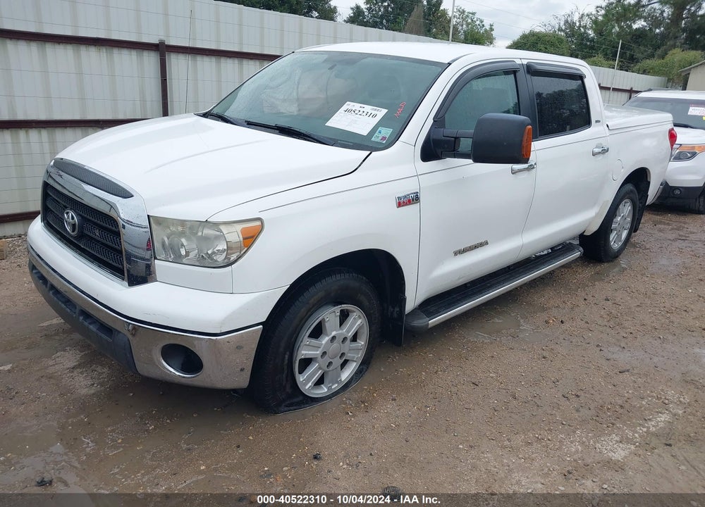 2007 TOYOTA TUNDRA SR5 5.7L V8 VIN: 5TFEV54107X027370