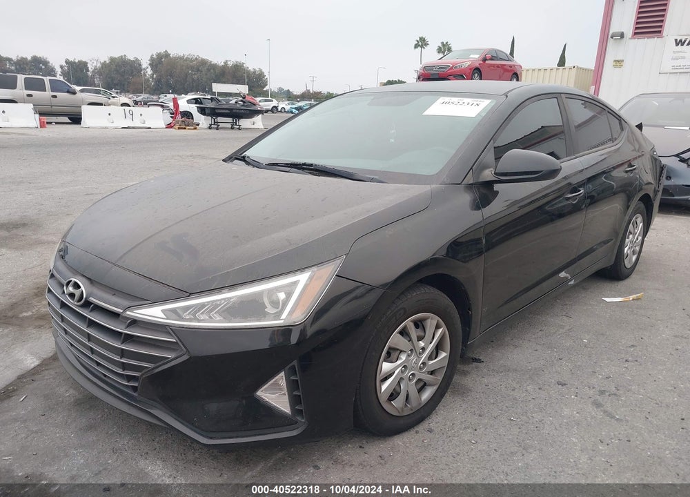2019 HYUNDAI ELANTRA SE VIN: KMHD74LF1KU824536