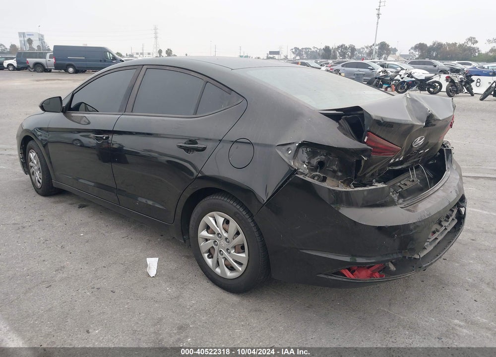2019 HYUNDAI ELANTRA SE VIN: KMHD74LF1KU824536