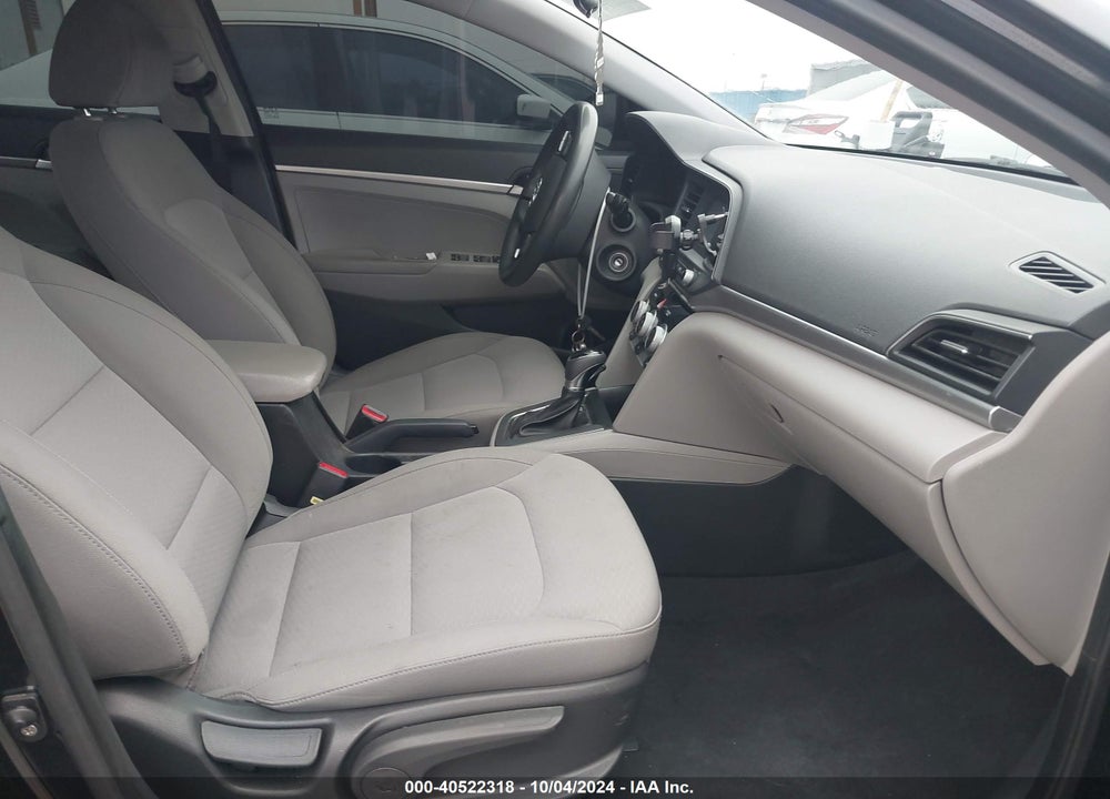 2019 HYUNDAI ELANTRA SE VIN: KMHD74LF1KU824536