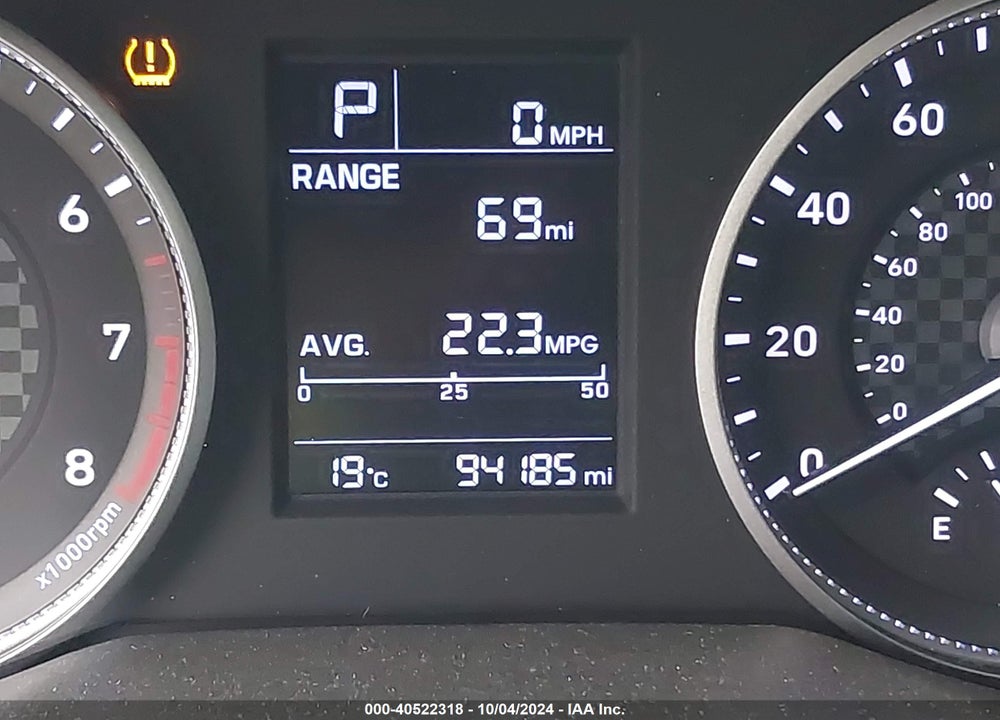 2019 HYUNDAI ELANTRA SE VIN: KMHD74LF1KU824536