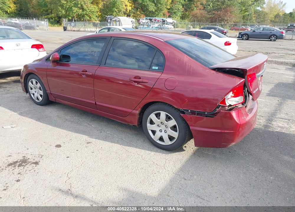 2009 HONDA CIVIC LX VIN: 2HGFA165X9H364775