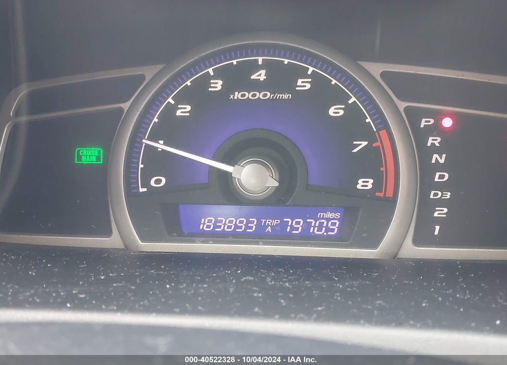 2009 HONDA CIVIC LX VIN: 2HGFA165X9H364775