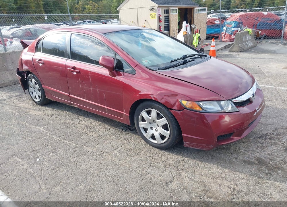 2009 HONDA CIVIC LX VIN: 2HGFA165X9H364775