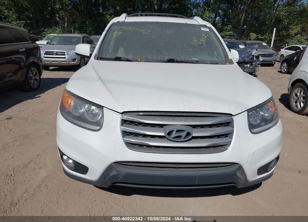 2012 HYUNDAI SANTA FE LIMITED V6 VIN: 5XYZKDAG4CG105529