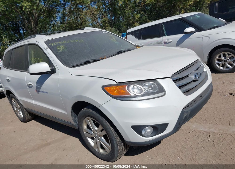 2012 HYUNDAI SANTA FE LIMITED V6 VIN: 5XYZKDAG4CG105529