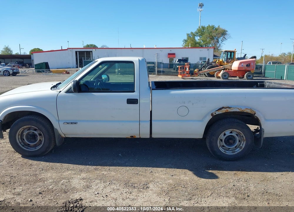 1999 CHEVROLET S-10 VIN: 1GCCS1443XK214361