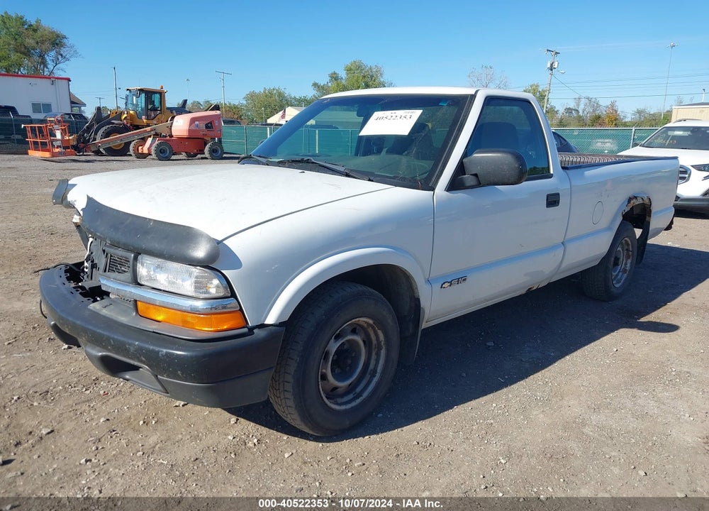 1999 CHEVROLET S-10 VIN: 1GCCS1443XK214361